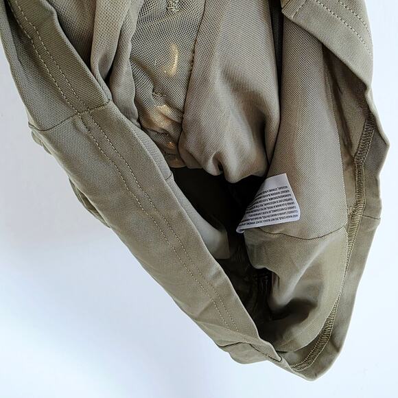 Cult Gaia Calian Ruched Halter Bodycon Dress Green Tea Gold Tone Hardware Large - Picture 5 of 8